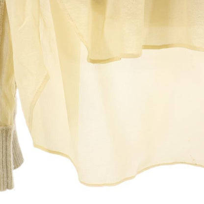 Chloe Cashmere Long Sleeve Sweater Beige Size XS