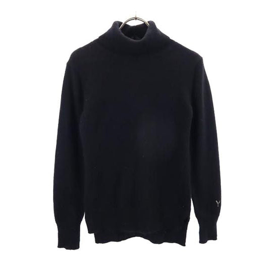 Yohji Yamamoto Long Sleeve Wool Sweater Black Size 2