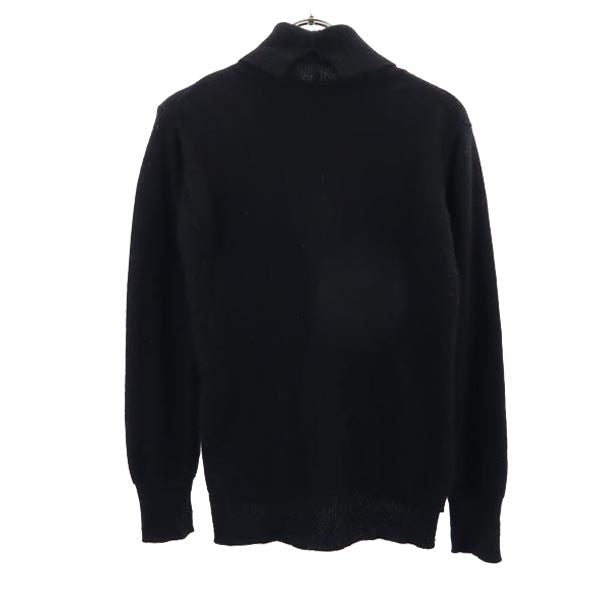 Yohji Yamamoto Long Sleeve Wool Sweater Black Size 2