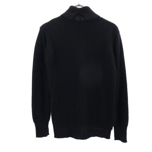Yohji Yamamoto Long Sleeve Wool Sweater Black Size 2
