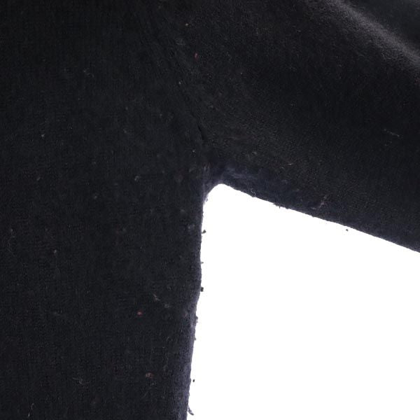 Yohji Yamamoto Long Sleeve Wool Sweater Black Size 2