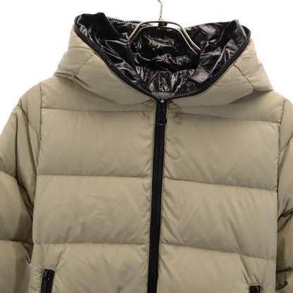 DUVETICA Down Hooded Jacket Beige Size 38