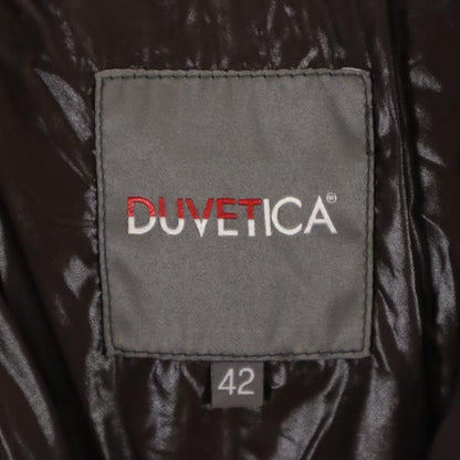 DUVETICA Nylon Hooded Down Jacket Pink Size 42