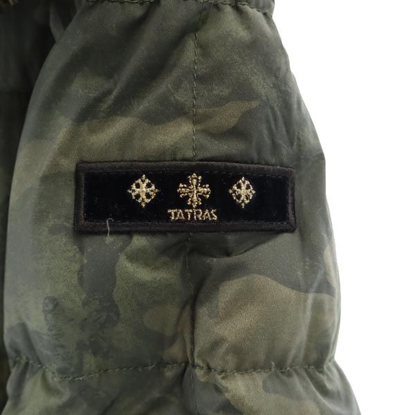 TATRAS Camo Hooded Jacket Khaki