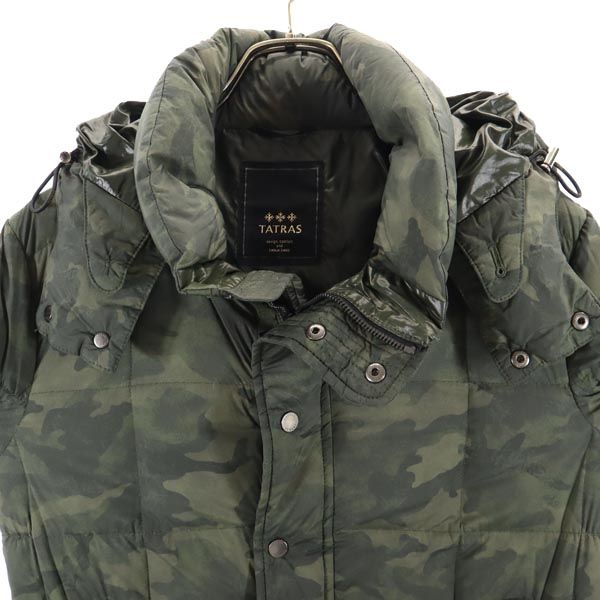 TATRAS Camo Hooded Jacket Khaki