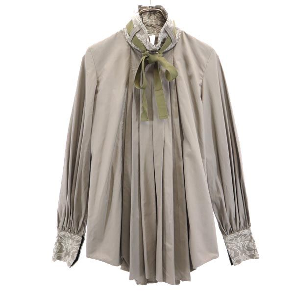 SHIROMA Striped Tiered Long Sleeve Shirt Size FREE