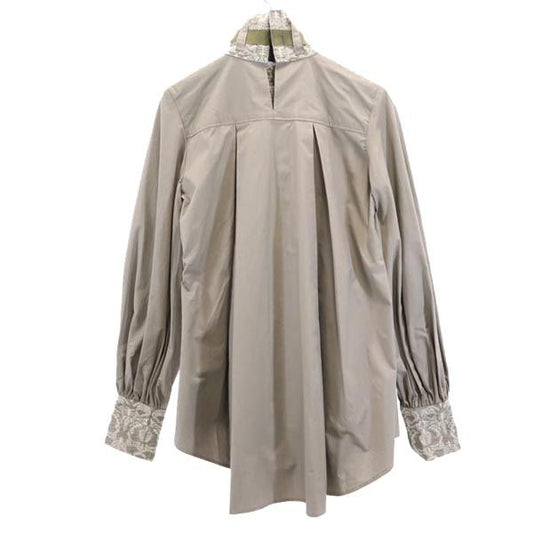 SHIROMA Striped Tiered Long Sleeve Shirt Size FREE