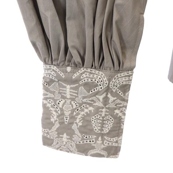 SHIROMA Striped Tiered Long Sleeve Shirt Size FREE