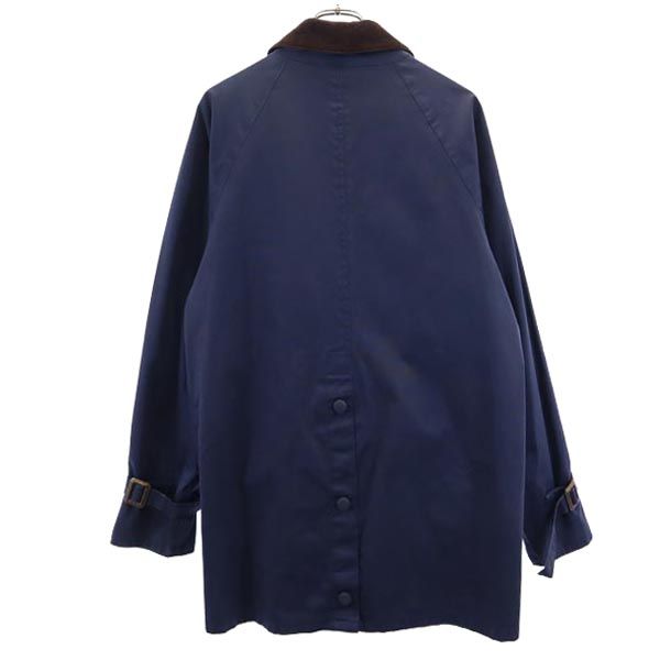 Barbour Navy Fleece Lined Jacket Size S