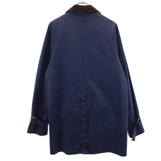 Barbour Navy Fleece Lined Jacket Size S