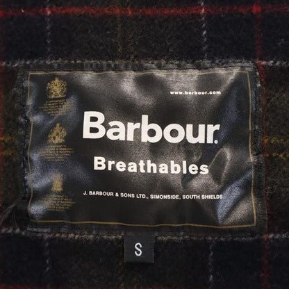 Barbour Navy Fleece Lined Jacket Size S