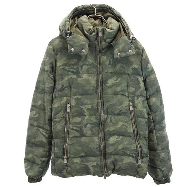 TATRAS Camo Long Sleeve Down Jacket Green Size 2