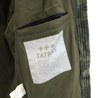 TATRAS Camo Long Sleeve Down Jacket Green Size 2