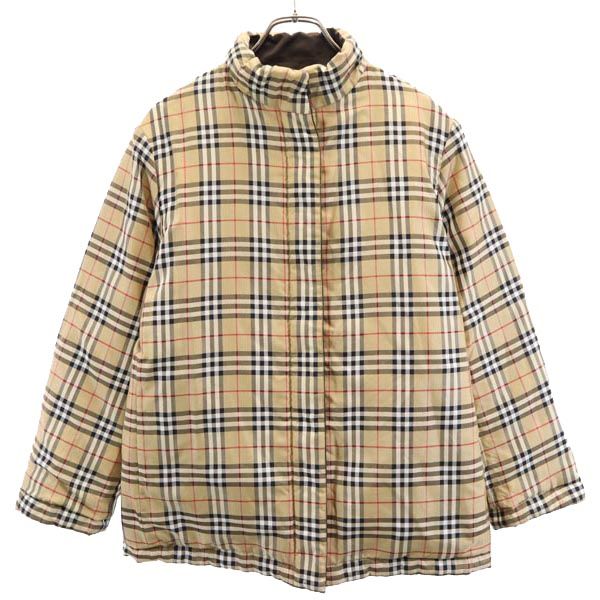 Burberrys 80s 90s Reversible Checked Jacket Brown Size 40