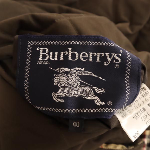 Burberrys 80s 90s Reversible Checked Jacket Brown Size 40