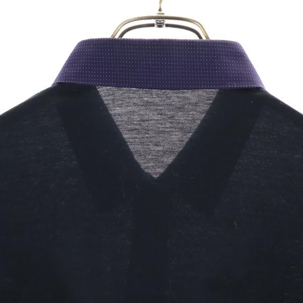 BALENCIAGA Italian Long Sleeve Shirt Black Size L