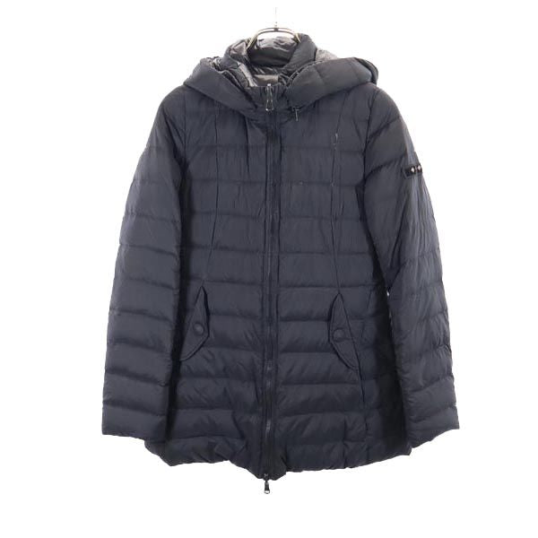 TATRAS Black Logo Down Jacket Size 2