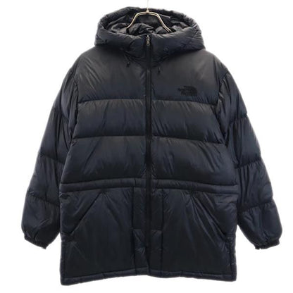 THE NORTH FACE Outdoor Down Jacket Black Logo Size M