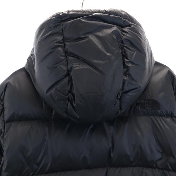 THE NORTH FACE Outdoor Down Jacket Black Logo Size M