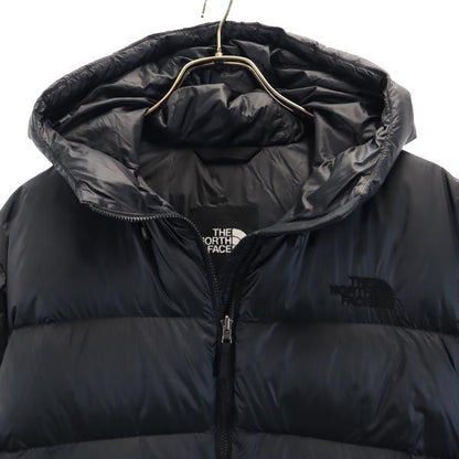 THE NORTH FACE Outdoor Down Jacket Black Logo Size M