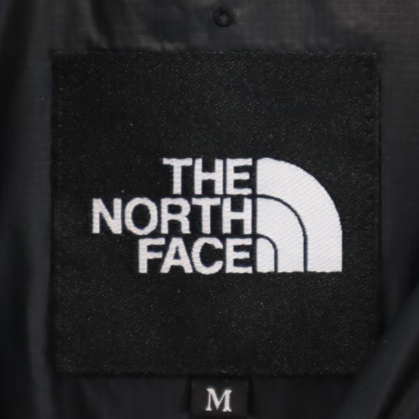 THE NORTH FACE Outdoor Down Jacket Black Logo Size M