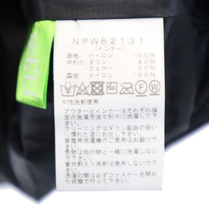 THE NORTH FACE Outdoor Down Jacket Black Logo Size M