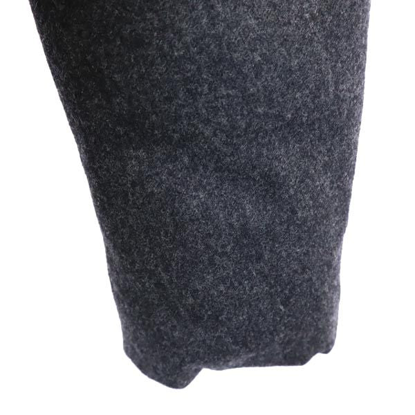 Emporio Armani Wool Blend Volume Collar Jacket Gray Size 40