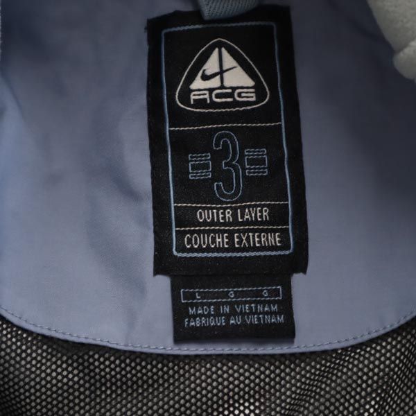 NIKE ACG 90s 3-Way Vintage Fleece Jacket Blue Size L