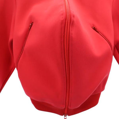 BALENCIAGA Long Sleeve Zip Jacket Red Size XS