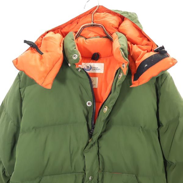 Crescent Down Works x B&Y USA-Made Down Jacket Green Size XS