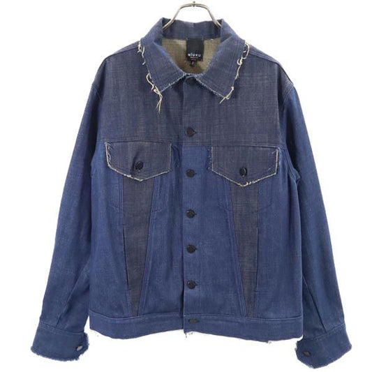 NIUKU French Made Denim Jacket Blue Size S