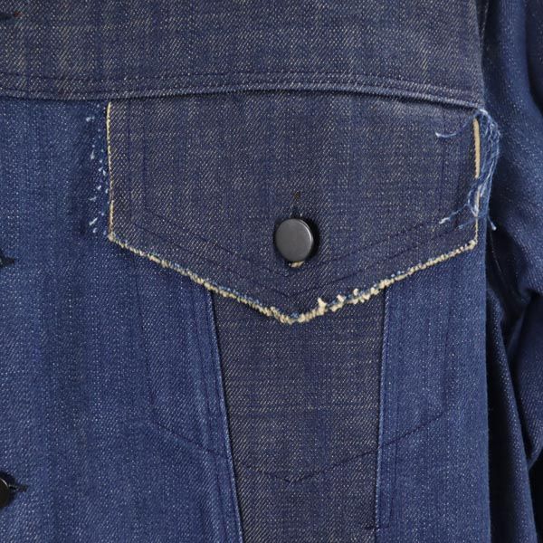 NIUKU French Made Denim Jacket Blue Size S