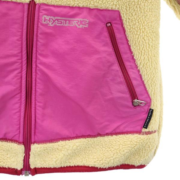 HYSTERIC Made in Japan Boa Beige Pink Jacket