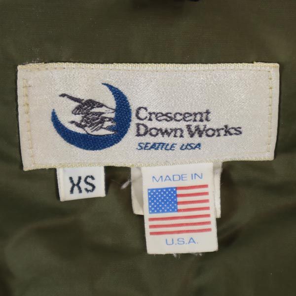 Crescent Down Works USA Made Down Jacket Red Size XS