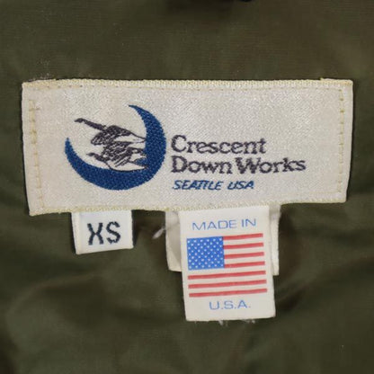 Crescent Down Works USA Made Down Jacket Red Size XS