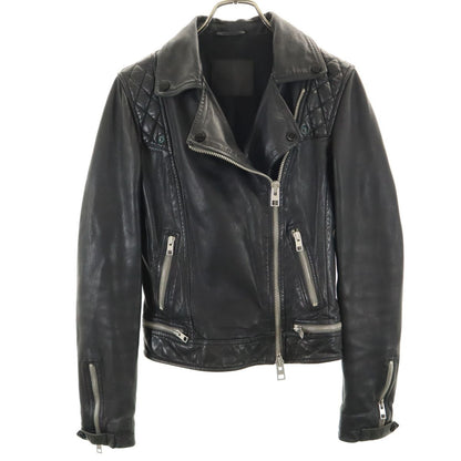 ALLSAINTS Lambskin Double Rider Leather Jacket Size 34