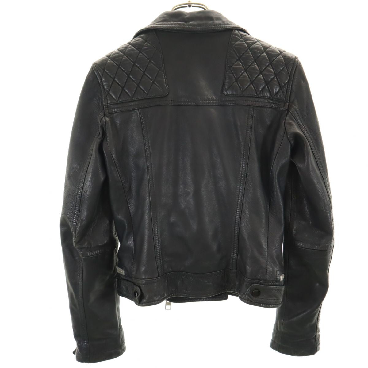 ALLSAINTS Lambskin Double Rider Leather Jacket Size 34
