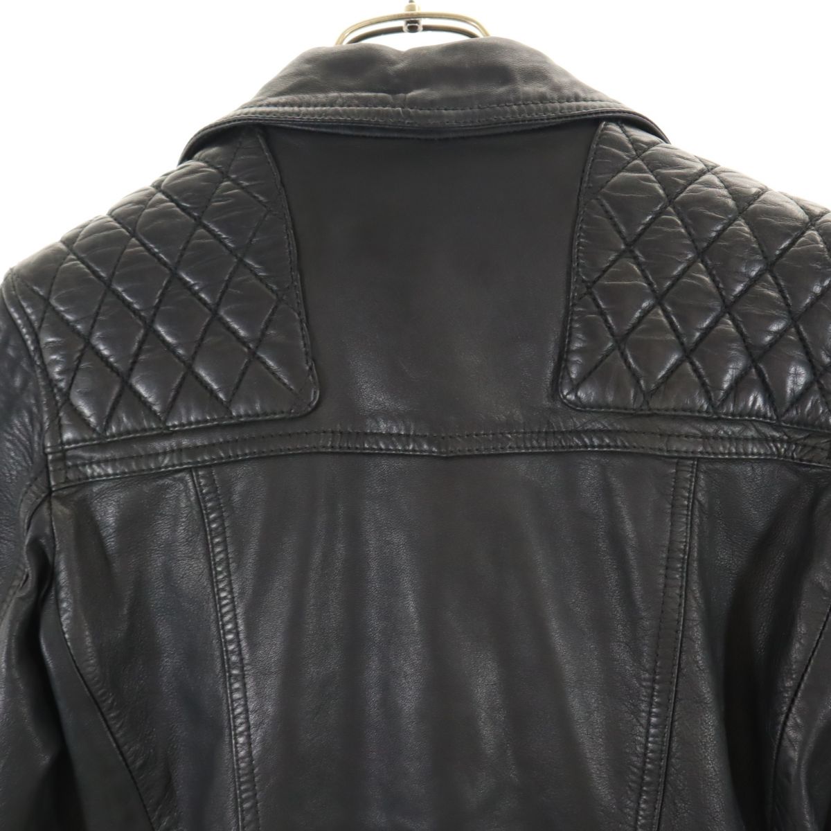 ALLSAINTS Lambskin Double Rider Leather Jacket Size 34