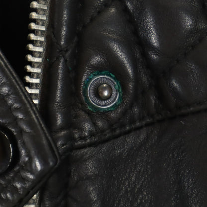 ALLSAINTS Lambskin Double Rider Leather Jacket Size 34