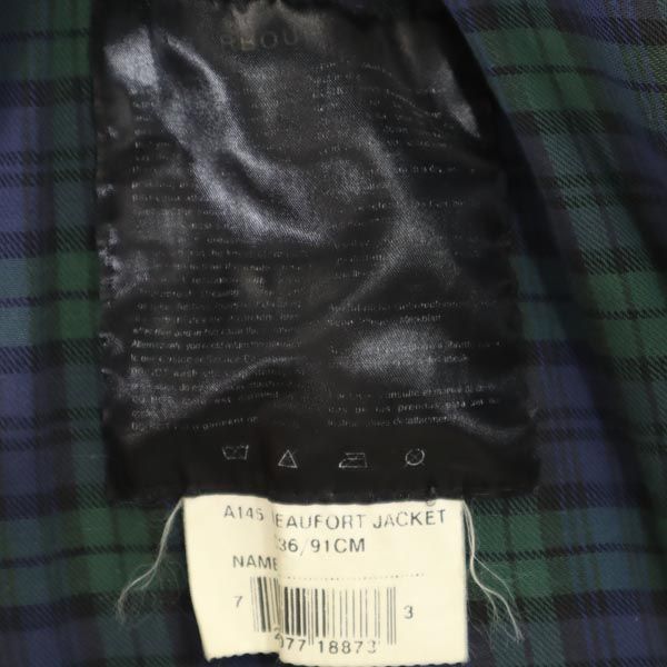 Barbour Gray Work Jacket