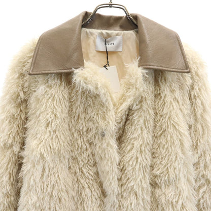 CISLYS Fur Coat Beige Size F