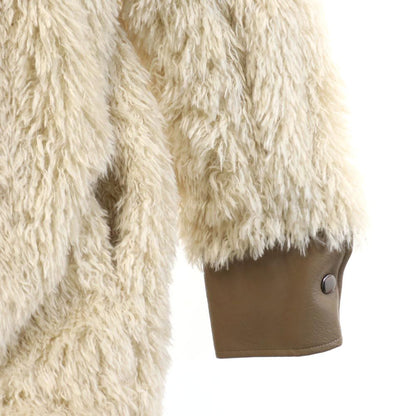 CISLYS Fur Coat Beige Size F