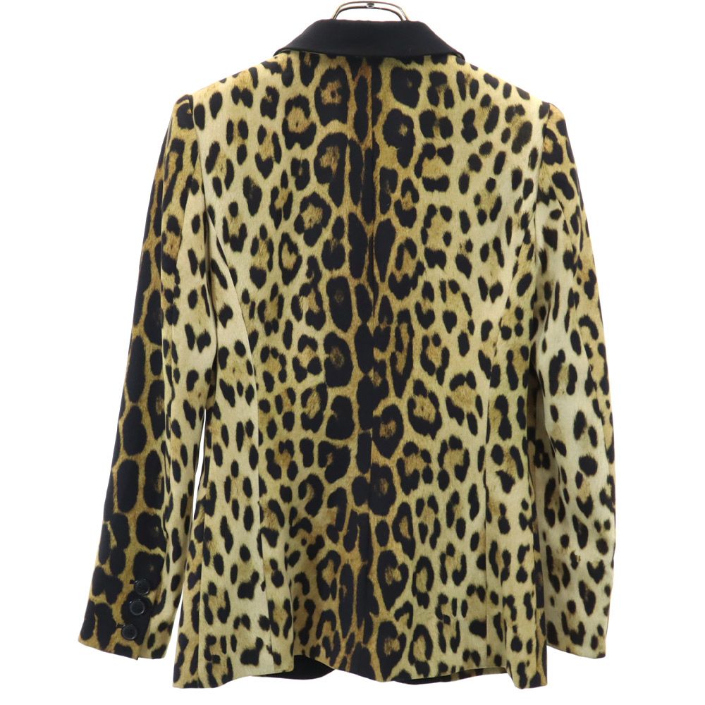 Moschino CHEAP AND CHIC Leopard Print Blazer Size USA 6