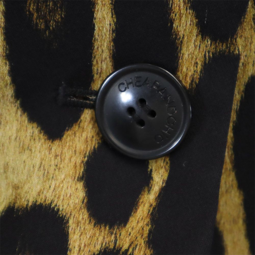 Moschino CHEAP AND CHIC Leopard Print Blazer Size USA 6