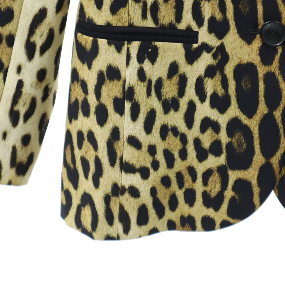 Moschino CHEAP AND CHIC Leopard Print Blazer Size USA 6