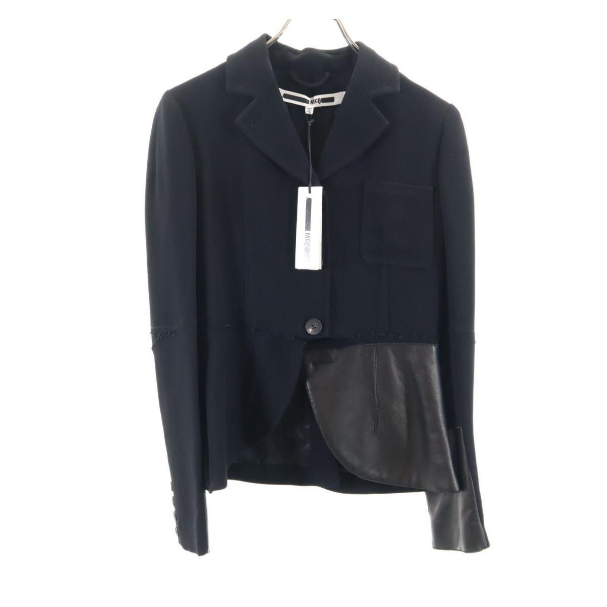 McQ Black Tailored Blazer Size 36
