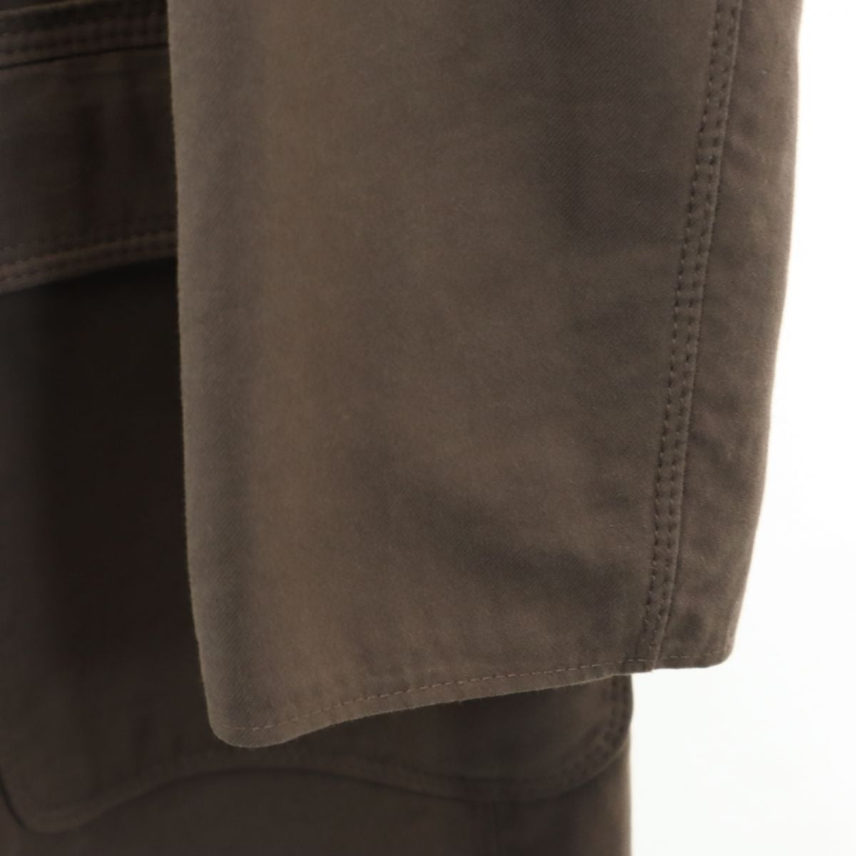 Herno Italy Made Pea Coat Brown Size 50