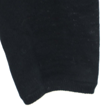 CELINE Italy Pattern Long Sleeve Sweater Black Size 38