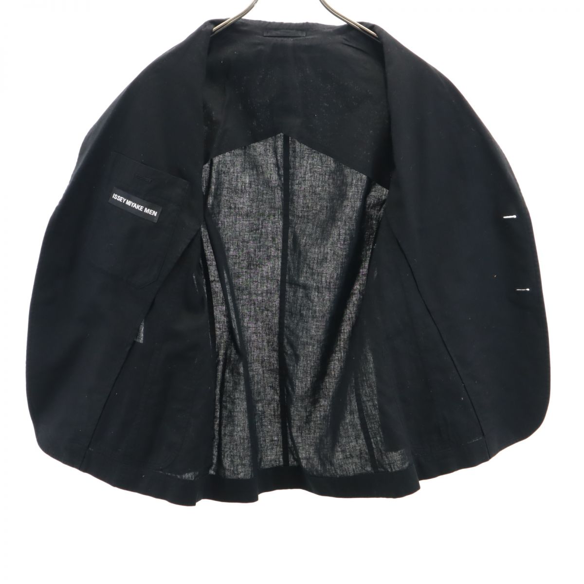 ISSEY MIYAKE MEN Black Made in Japan Jacket Size 1