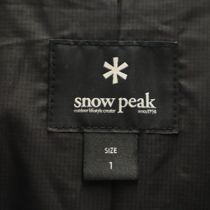 snowpeak Made in Japan Black Jacket Size 1